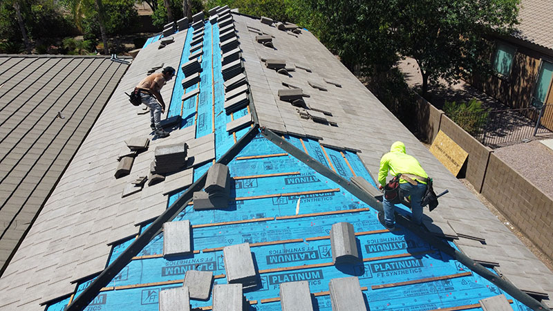 NFR Roof installation